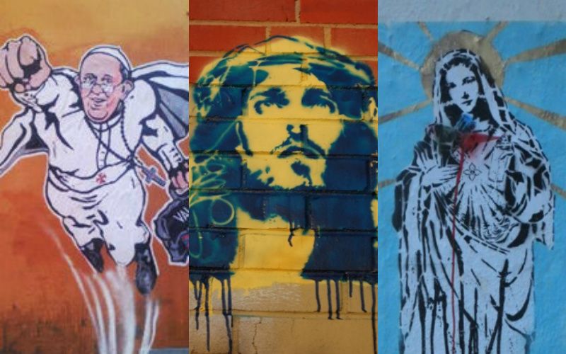 Holy Graffiti: 14 Pictures of the Urban Art Inspired by Faith