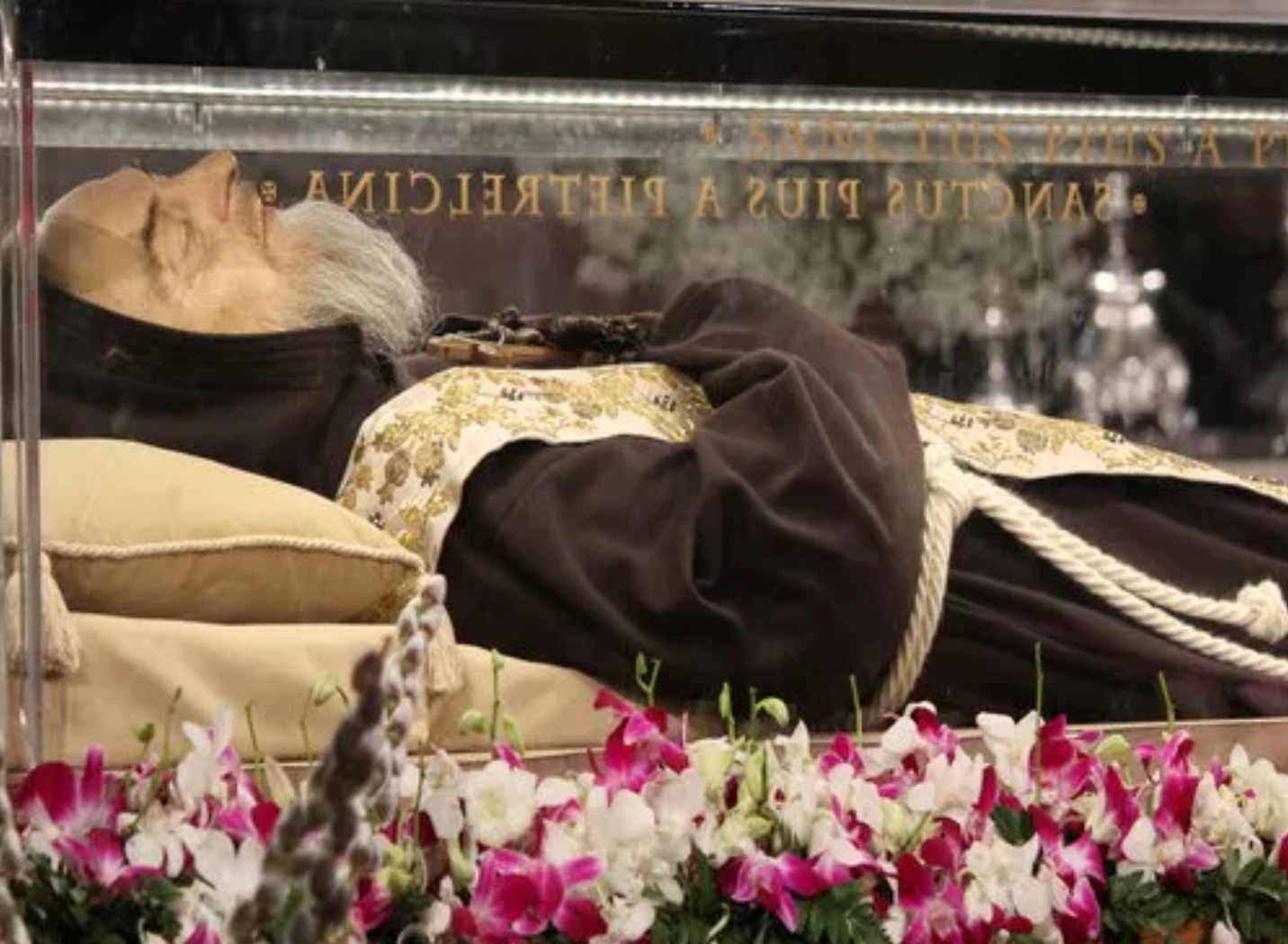 padre pio body