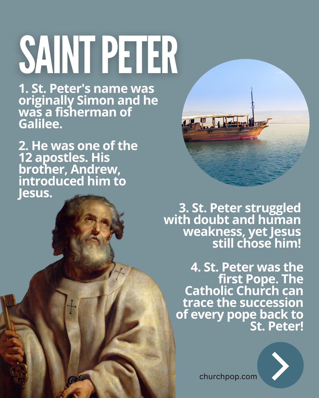 Who is Saint Peter?