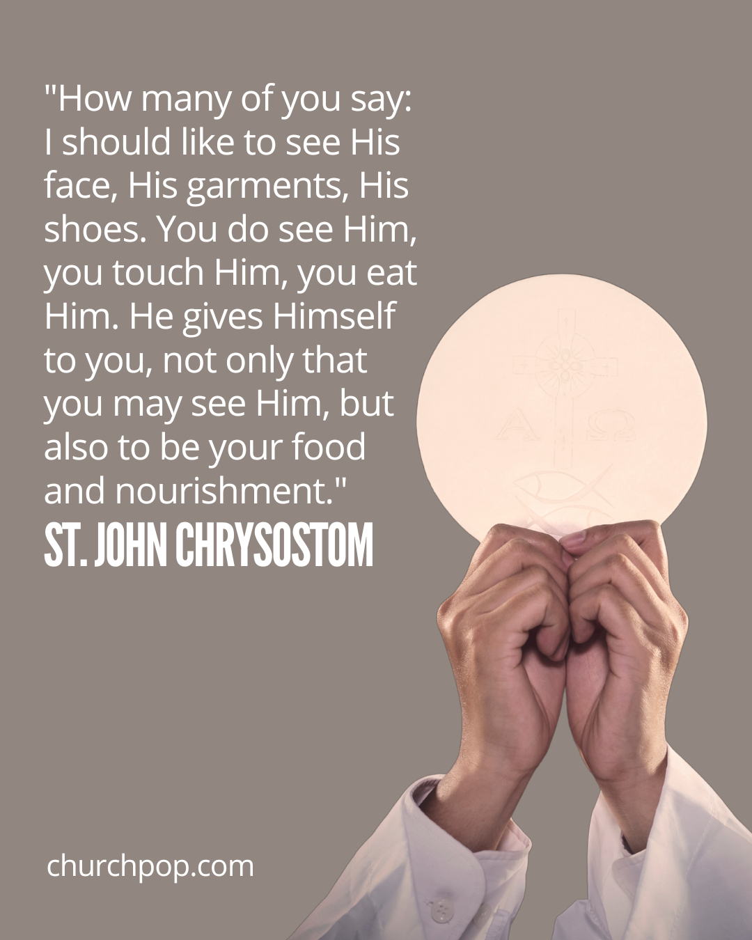 Why Eucharist is important