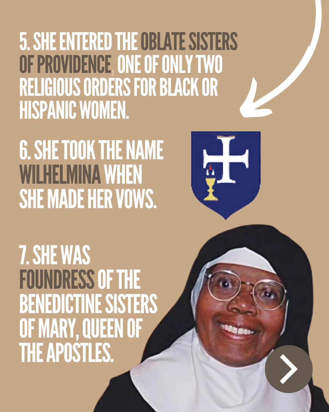 Sister Wilhelmina Facts