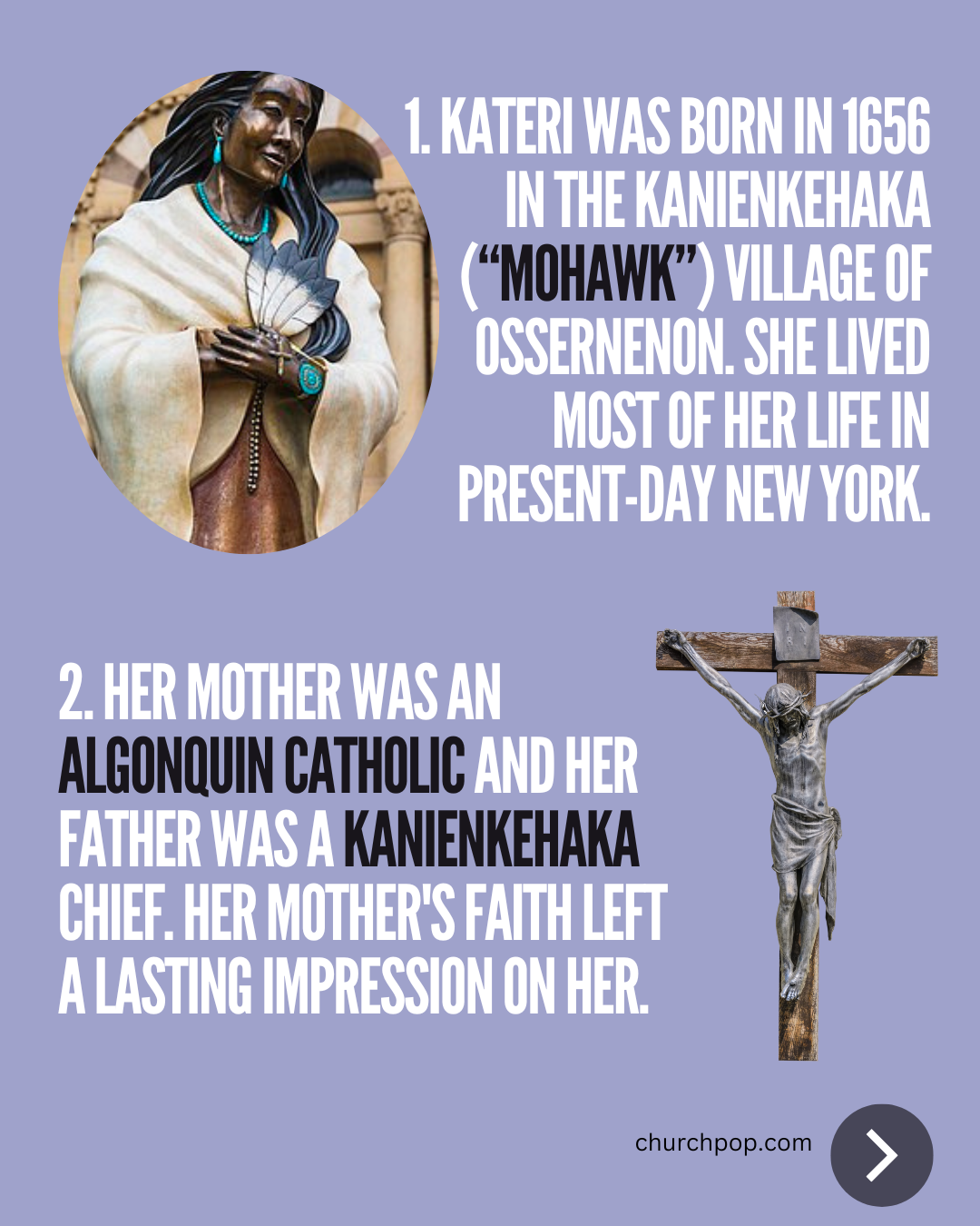 9 Things to Know About Saint Kateri Tekakwitha, the First Native ...