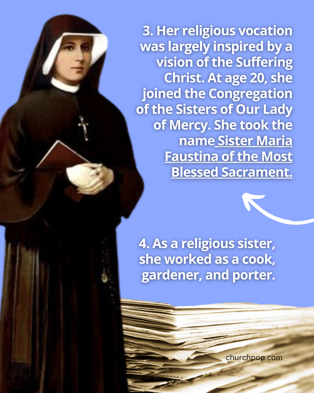 Saint Faustina Facts
