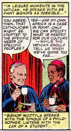 marvel, marvel comics, john paul ii karol wojtyla, john paul ii pope, marvel comic books