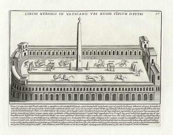 circus of nero, vatican, vatican history, racetrack
