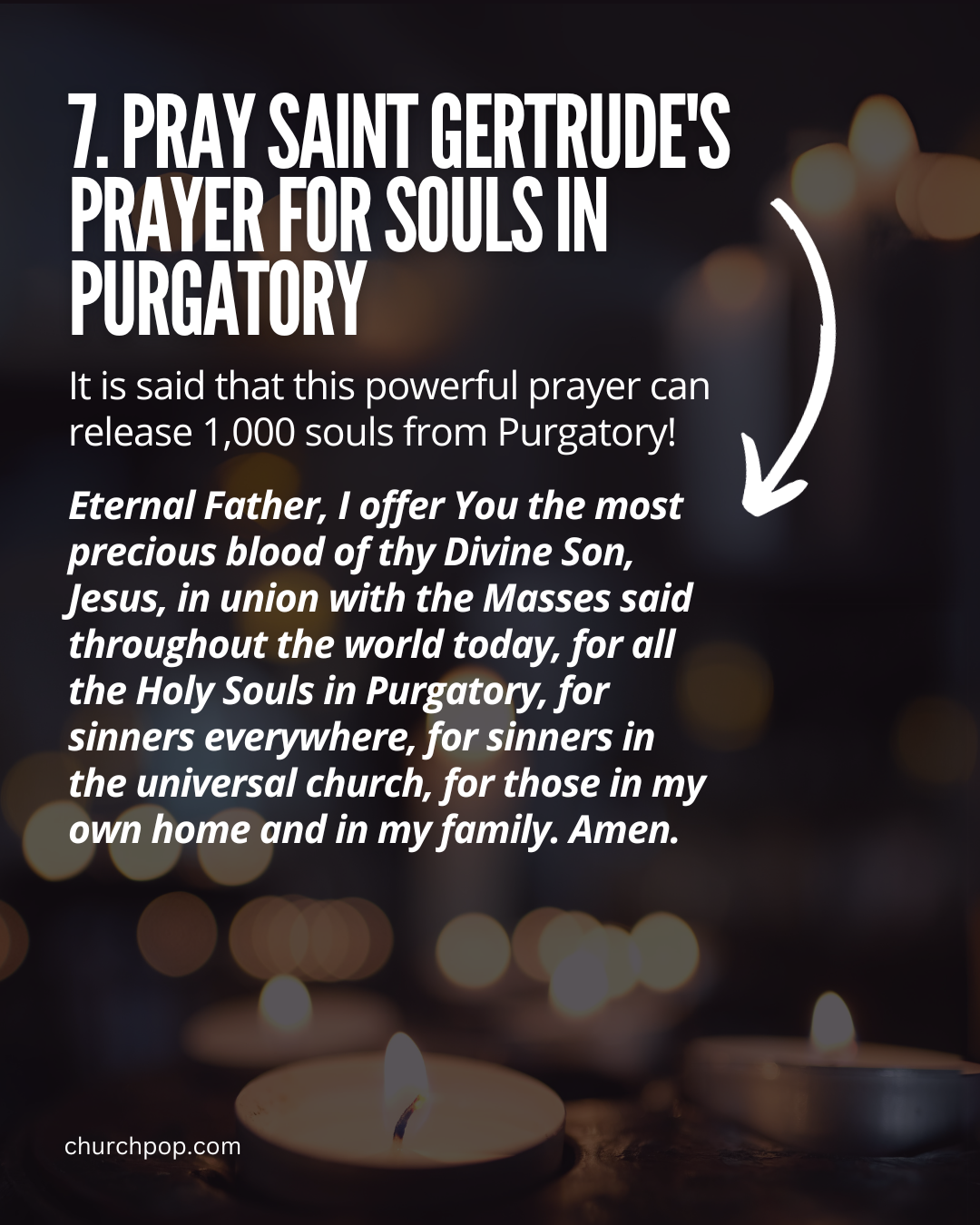 prayer of saint gertrude, saint gertrude, saint gertrude 1000 souls