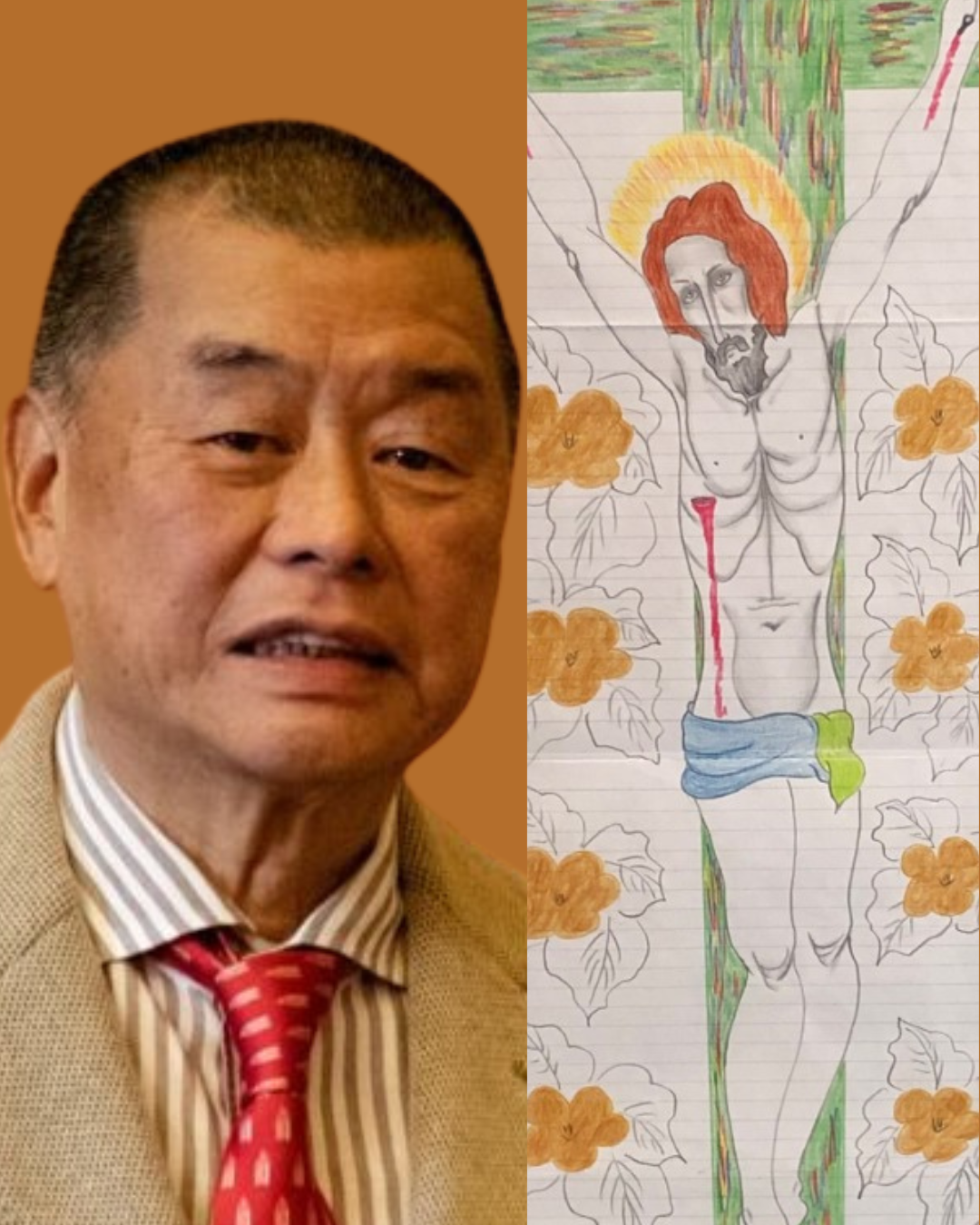 This Drawing of Christ Shows the Profound Faith of a Catholic Billionaire Imprisoned in China