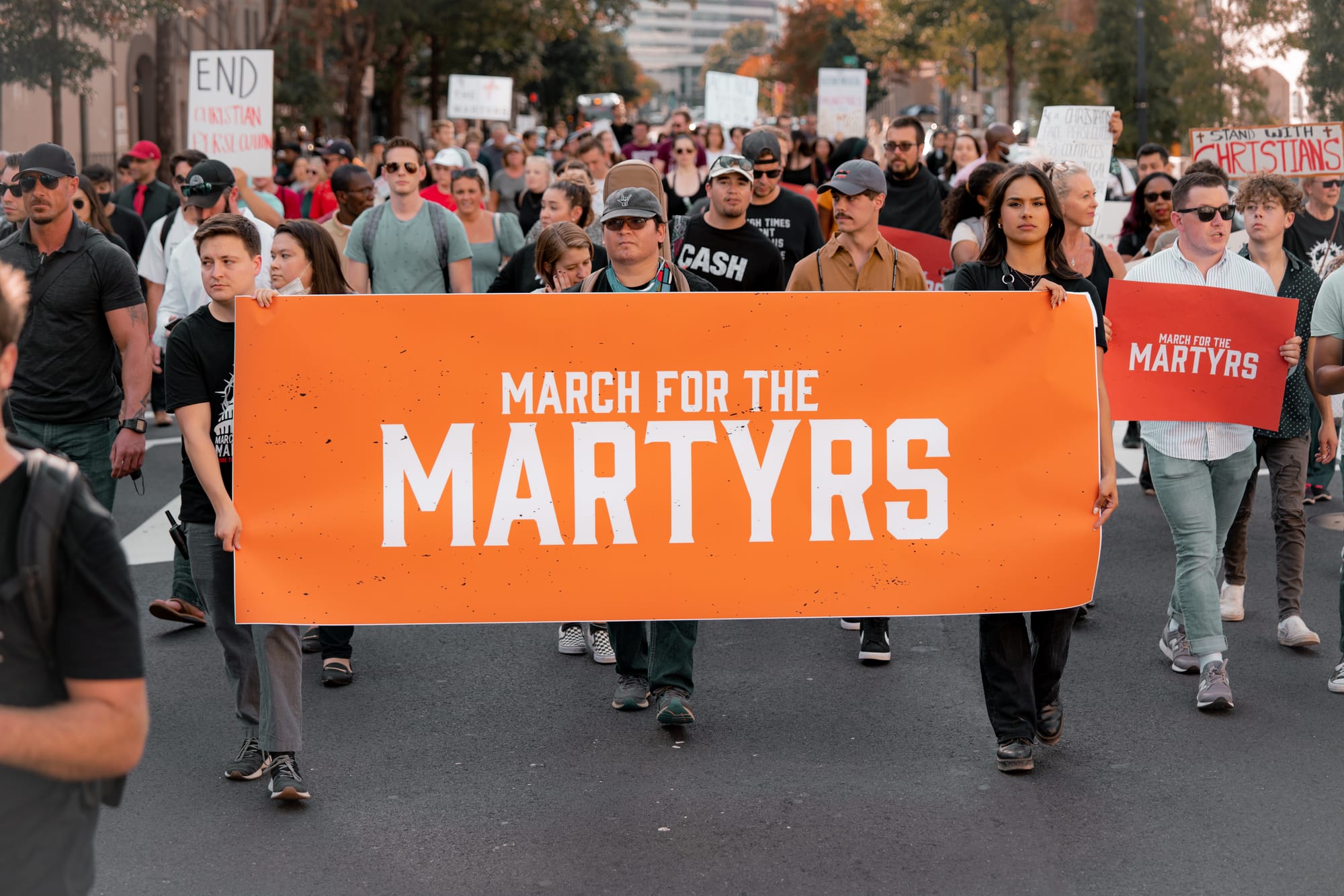 March for the Martyrs to Rally for Persecuted Christians with Jim Caviezel as Keynote Speaker in Washington, D.C.