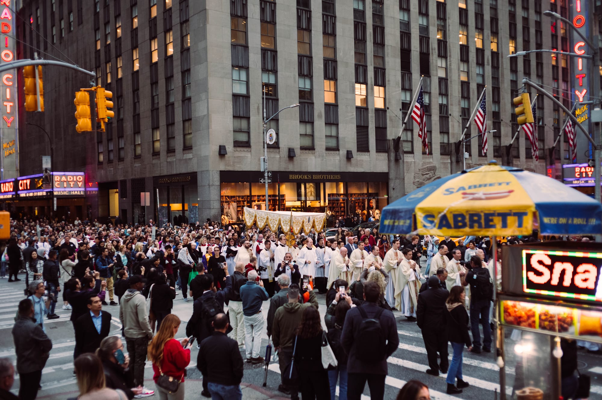 eucharistic procession nyc 2023
