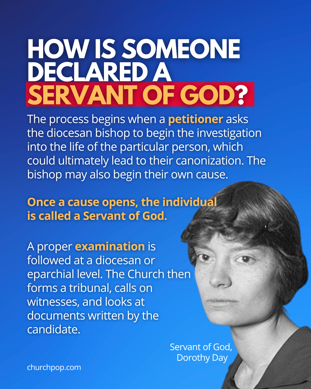 process of canonization