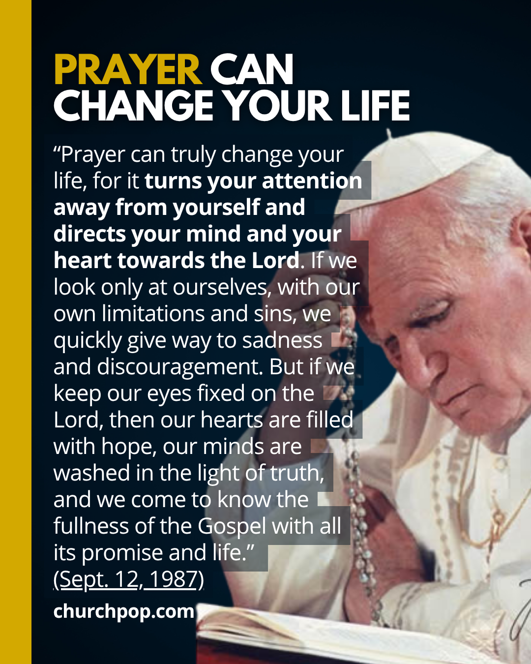 quotes by pope john paul ii