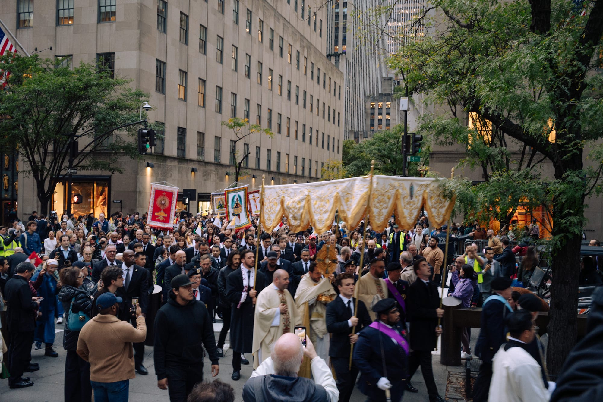 eucharistic procession nyc 2025