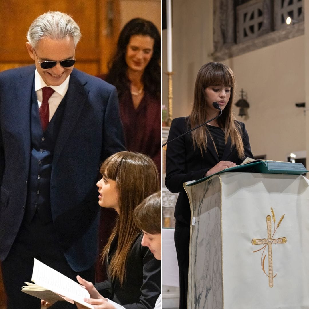 Beautiful: Singer Andrea Bocelli Celebrates Daughter's Confirmation into the Catholic Church
