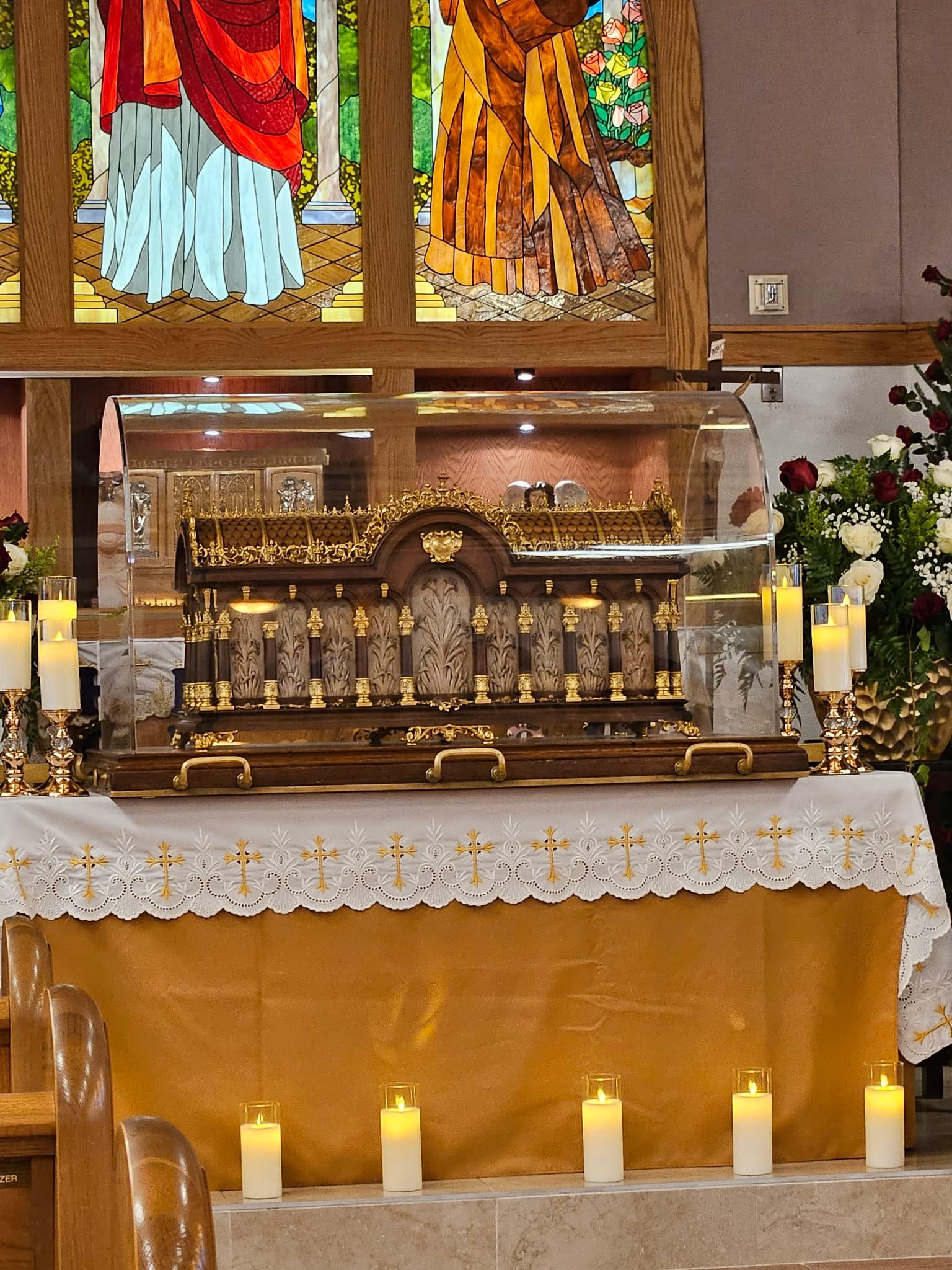 st therese relics tour