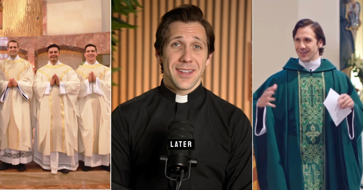 Catholic Priest Has ‘No Regrets’ Answering God’s Call at 18: ‘Jesus Was Enough’