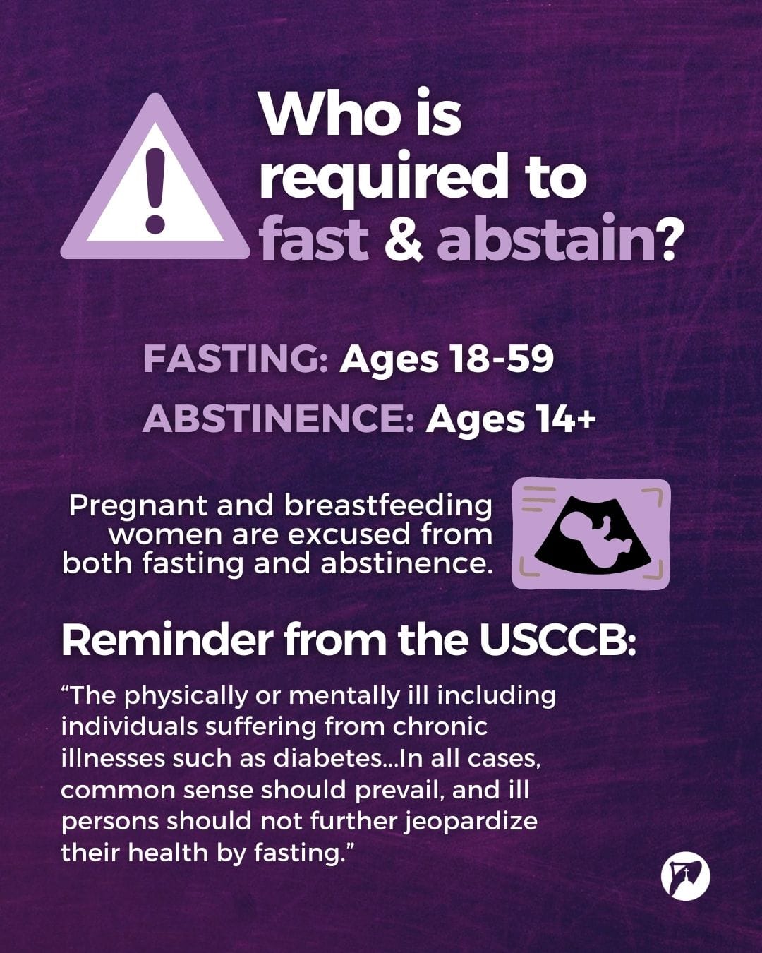 usccb fasting and abstinence