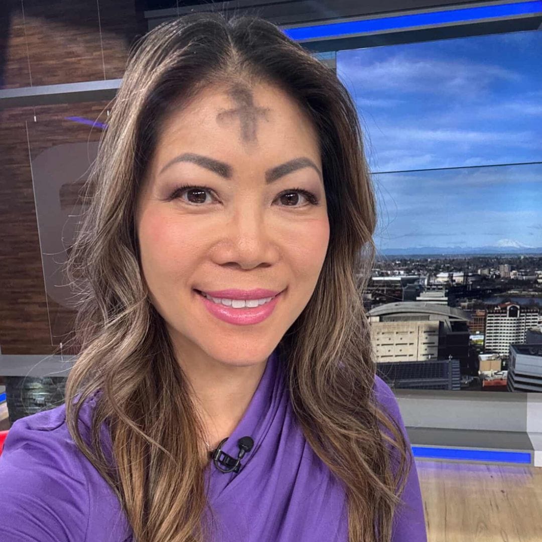 Wearing Ashes on TV: CBS Affiliate Anchor Witnesses Catholic Faith in One of America’s Most Secular Cities