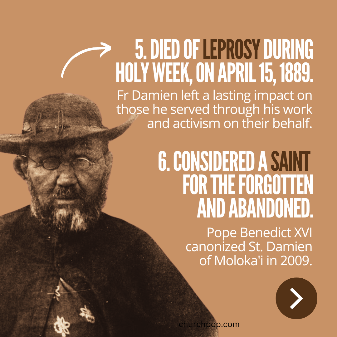 6 Facts About the Incredible Life of St. Damien of Moloka’i