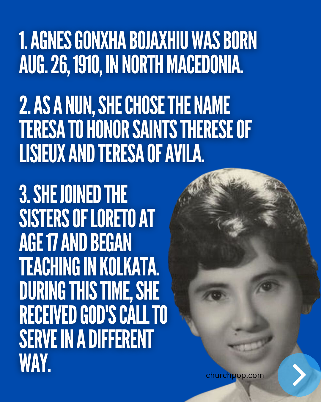 5 THINGS YOU SHOULD KNOW ABOUT MOTHER TERESA visual data 5