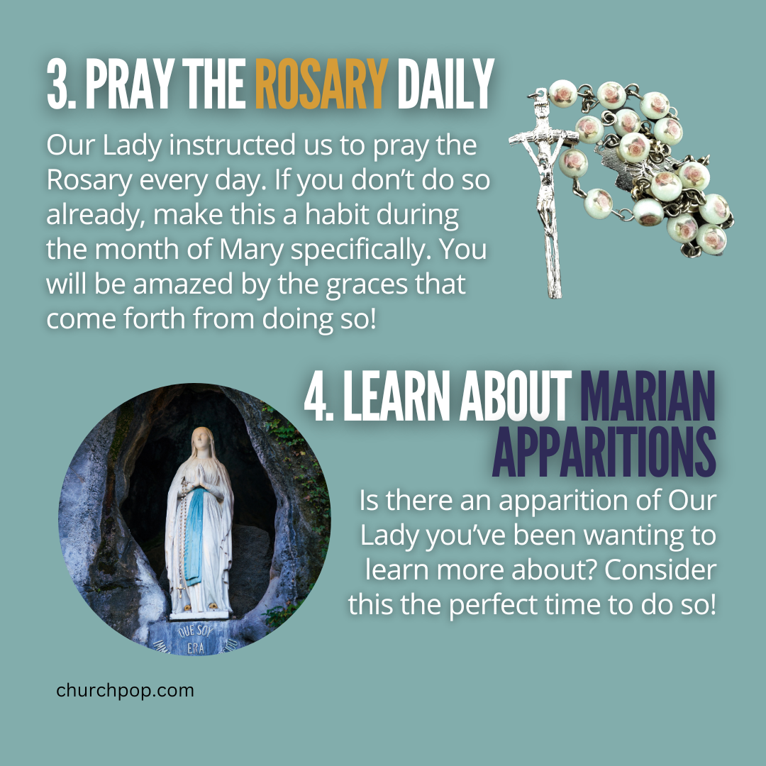 7 Simple Ways to Honor Mother Mary During the Month of May