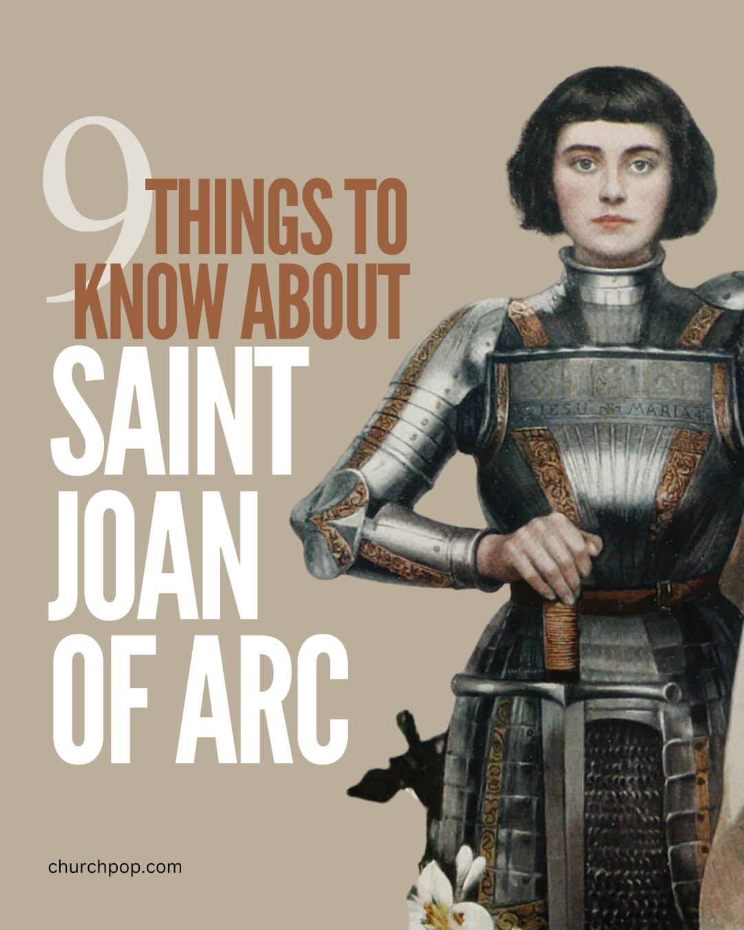 9 Things to Know and Share, St. Joan of Arc, Joan of Arc, Catholic heroine, Joan of Arc things to know