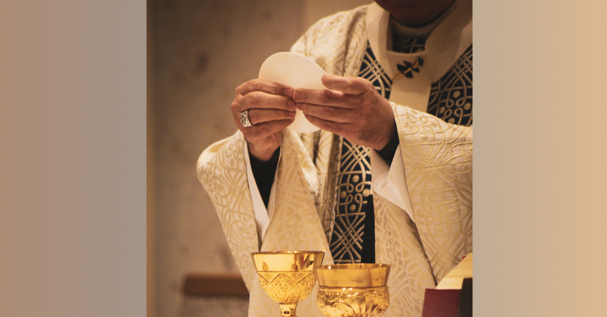 Catholic Priest, Eucharist, Holy Mass, Respect Holy Mass
