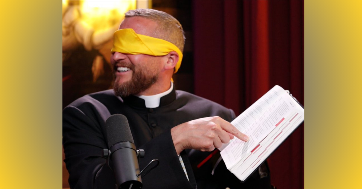 Here's What Happens When a Catholic Priest Plays Bible Roulette