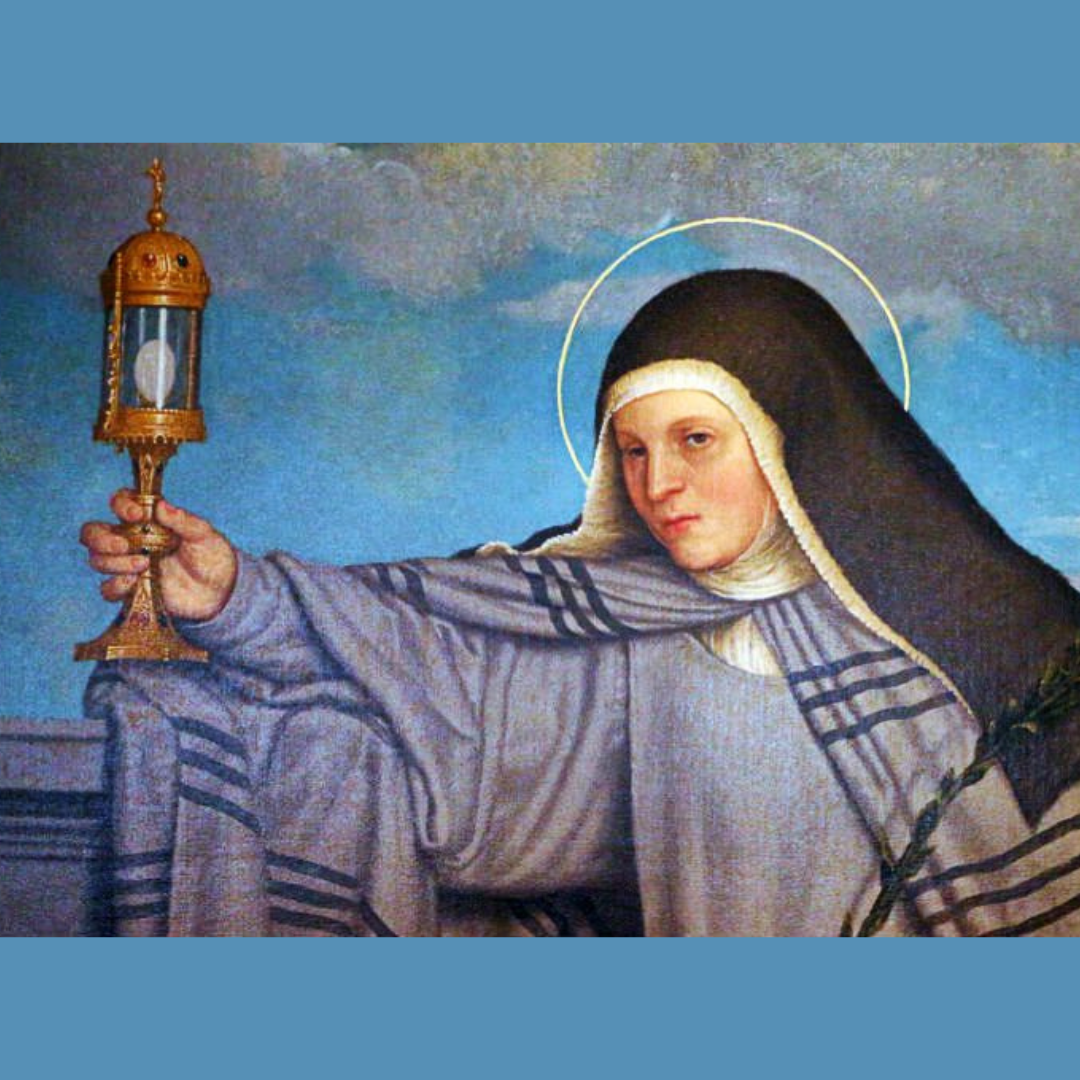 saint clare of assisi, who is saint clare of assisi, saint clare of assisi miracles, saint clare of assisi eucharist