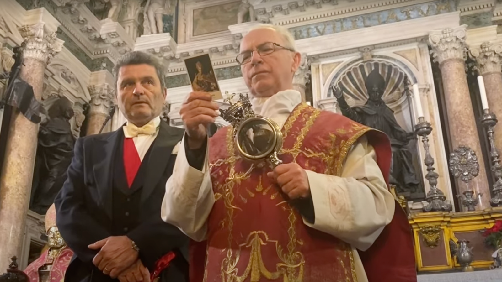 Blood of Saint Januarius Miraculously Liquifies for the Fourth Time in