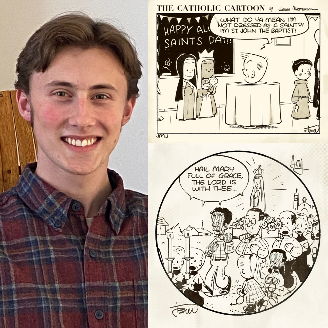 "The Catholic Cartoonist": The Story of a 20-Year-Old Artist Using His Comics to Evangelize