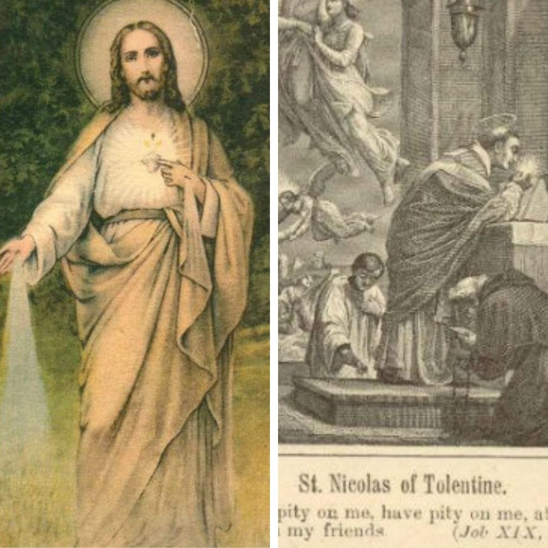 vintage catholic holy cards