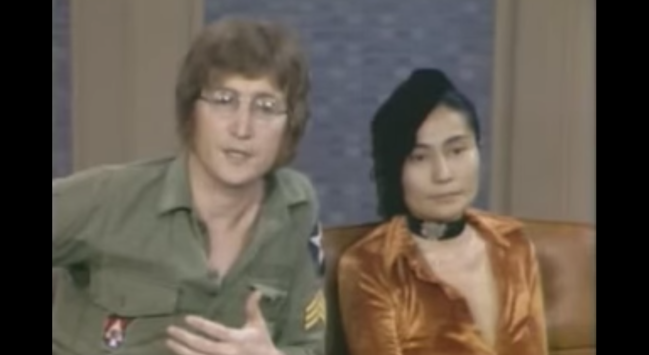 John Lennon & Yoko Ono in 1971: Overpopulation is a "Joke," "Myth"