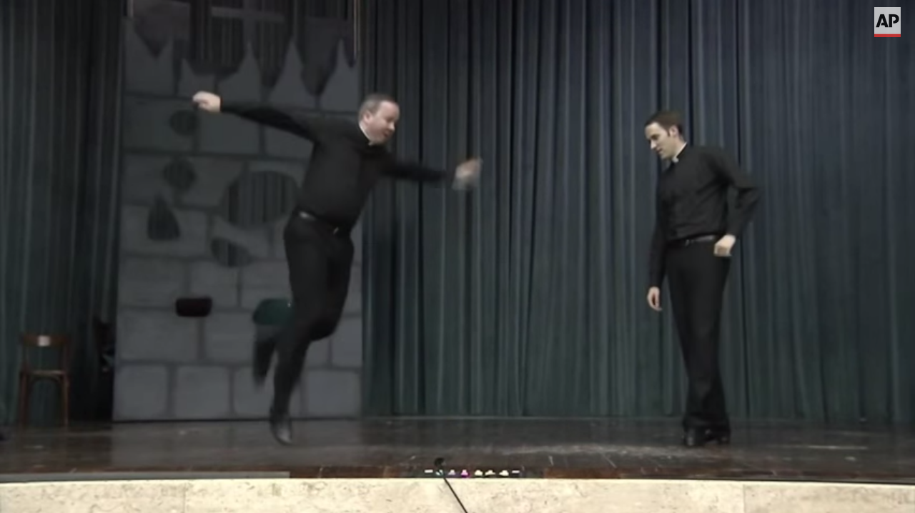 The Tap Dancing Priests Sensation That's Going Viral