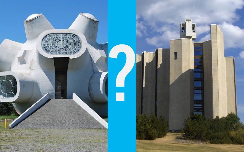 QUIZ: Modernist Church or Communist Building?