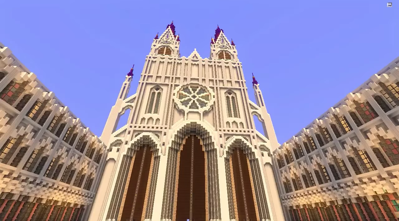 The Cathedrals of Minecraft: 8 Mind-Blowing Creations