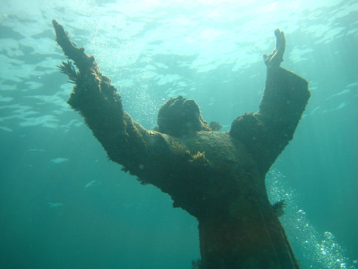 5 Hidden Underwater Christian Statues of the Deep
