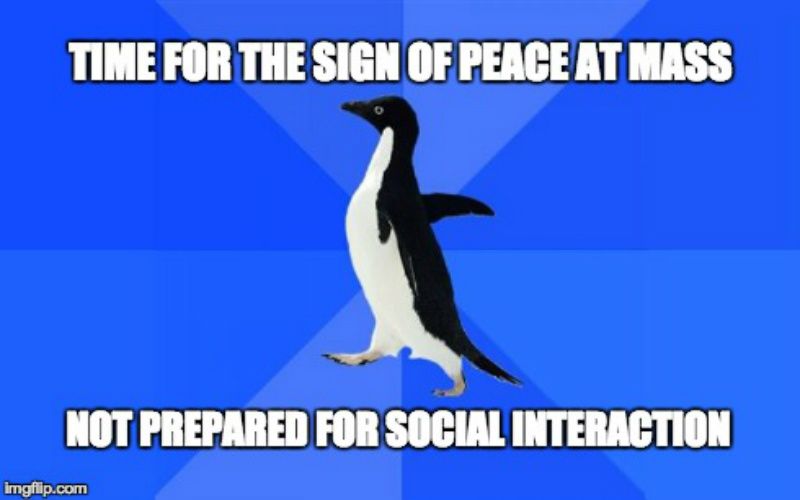 The Socially Awkward Person's Guide to the Sign of Peace