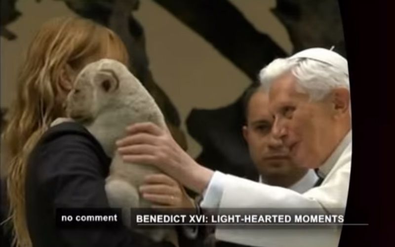 These Light-Hearted Moments from Benedict XVI's Papacy Will Make Your Day