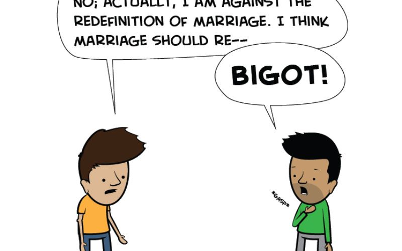 So Who Is the Bigot, Really?