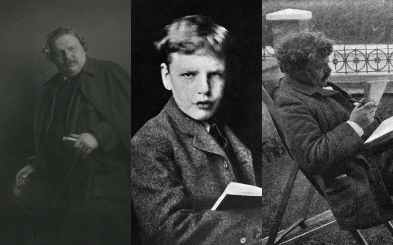 22 Rare Photos of the Great G. K. Chesterton