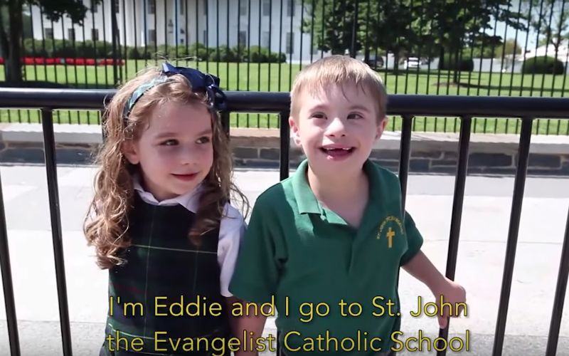Catholic School Students with Special Needs Star in Video for Pope Francis’ Visit