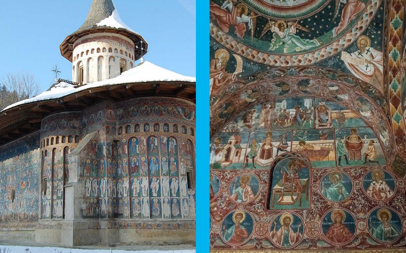 "The Sistine Chapel of the East": Romania's Beautiful Voroneț Monastery
