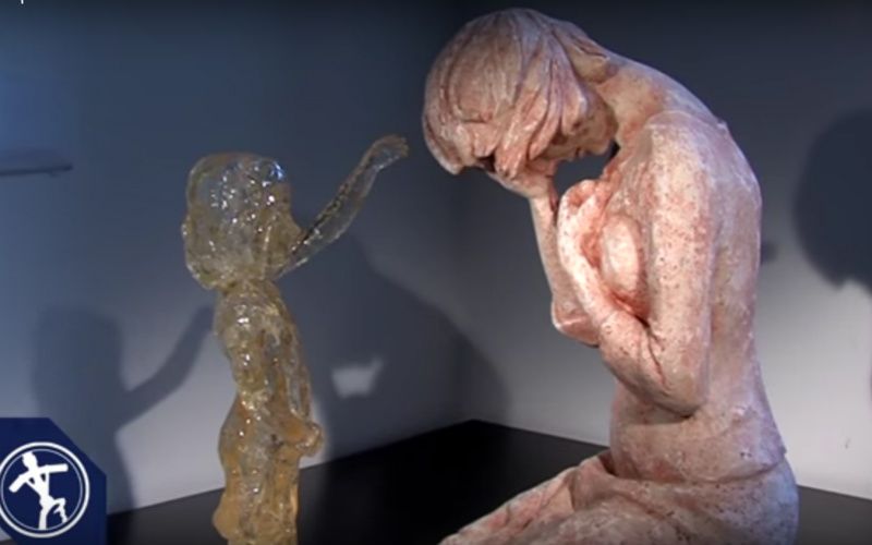 Beautiful New Pro-Life Sculpture Seeks to Comfort Post-Abortive Women