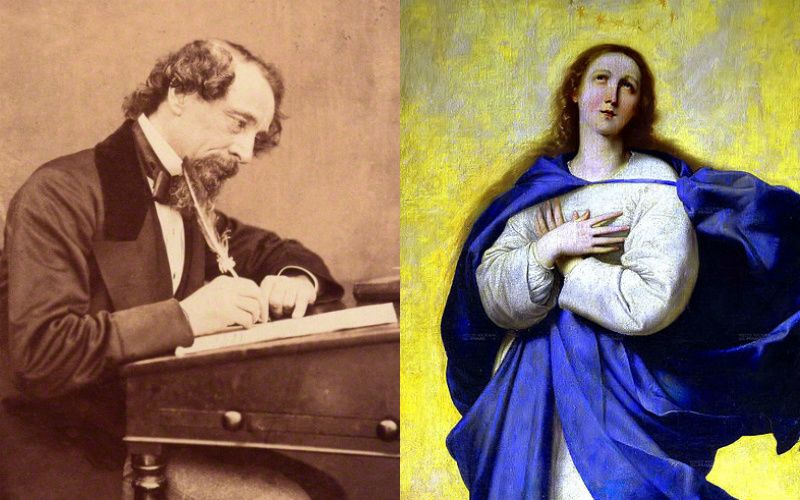 The Night Charles Dickens Was Haunted By the Spirit of... the Virgin Mary?
