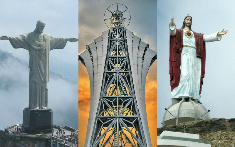16 of the Tallest Statues of Our Lord Jesus from Around the World