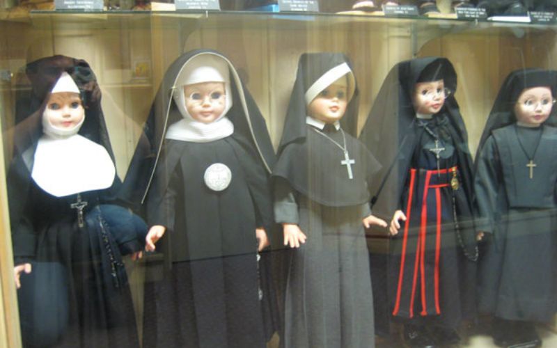 A Tour Inside the Strangely Awesome "Nun Doll Museum"