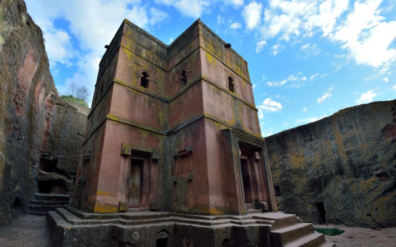 A Mystical Vision Inspired These Old Churches Carved Entirely Out of Rock