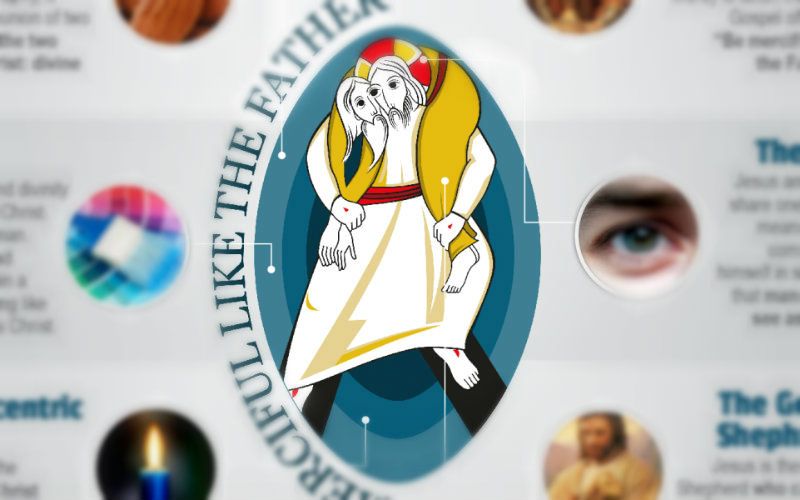 The Hidden Meanings of the Year of Mercy Logo, Explained in One Infographic