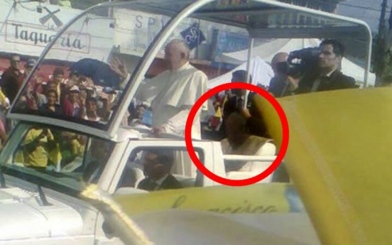 Is John Paul II's Ghost Behind Pope Francis? The Truth About This Viral Photo