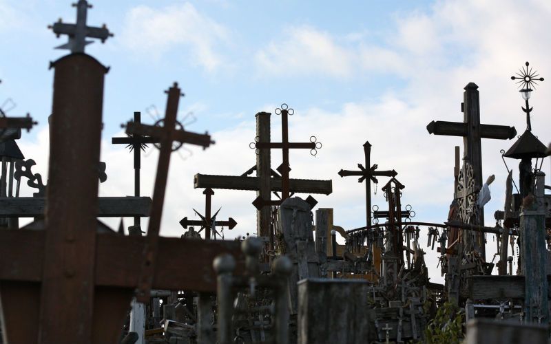 A Tour of Lithuania's Spectacular and Holy "Hill of Crosses"